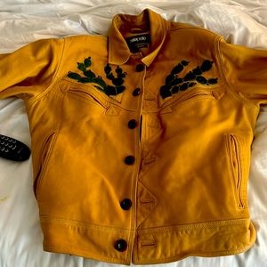 amazing 1of 1Marc Buchanan original Pelle pelle 1 of a kind dead stock leather